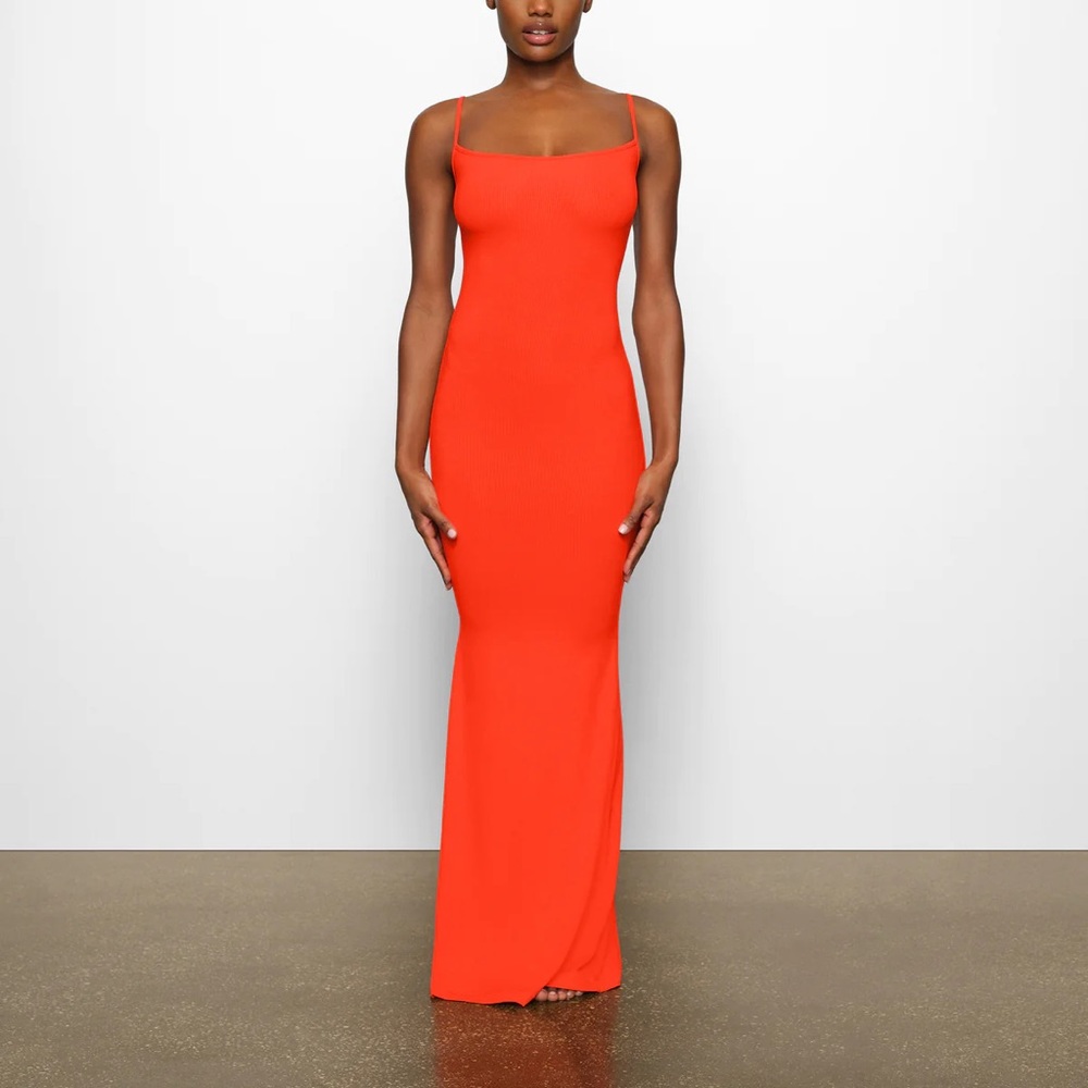 SKIMS Soft Lounge Long Slip Dress - new, never worn.